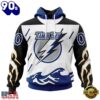 NHL Tampa Bay Lightning Specialized Unisex Kits With Retro Concepts Hoodie, T Shirt , Trending NHL 3D Tee