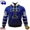 NHL Toronto Maple Leafs Special Retro Gradient Design Hoodie, T Shirt, Trending NHL 3D Tee