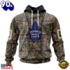 NHL Toronto Maple Leafs Specialized Unisex Vest Kits With Realtree Camo Hoodie, T Shirt, Trending NHL 3D Tee