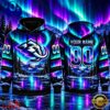 NHL Utah Mammoth Special Design With Northern Lights 2026 Hoodie Shirt, Trending NHL 3D Tee