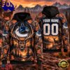 NHL Vancouver Canucks 2026 Personalized Hunting Camo Design Hoodie, Trending NHL 3D Tee