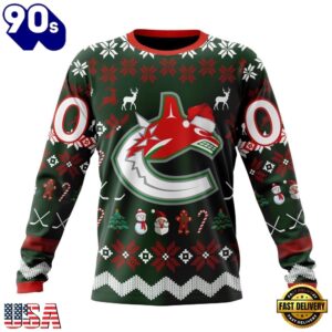 NHL Vancouver Canucks Hockey Christmas Is Coming 2026 Hoodie, T Shirt , Trending NHL 3D Tee Nhl Vancouver Canucks Hockey Christmas IS Coming 2026 Hoodie T Shirt 3