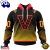 NHL Vancouver Canucks Special Retro Gradient Design Hoodie, T Shirt, Trending NHL 3D Tee