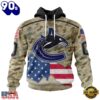 NHL Vancouver Canucks Specialized Kits For United State With Camo Color Hoodie, T Shirt , Trending NHL 3D Tee