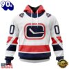 NHL Vancouver Canucks Specialized Unisex Kits With Retro Concepts Hoodie, T Shirt , Trending NHL 3D Tee
