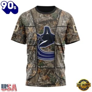 NHL Vancouver Canucks Specialized Unisex Vest Kits With Realtree Camo Hoodie, T Shirt, Trending NHL 3D Tee Nhl Vancouver Canucks Specialized Unisex Vest Kits With Realtree Camo Hoodie T Shirt 4