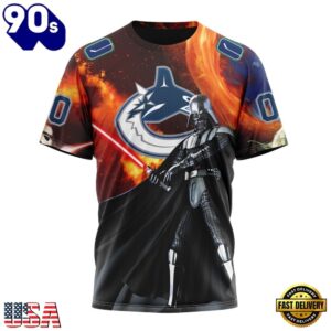 NHL Vancouver Canucks x Star War Specialized Design Hoodie, T Shirt , Trending NHL 3D Tee Nhl Vancouver Canucks X Star War Specialized Design Hoodie T Shirt 3