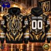 NHL Vegas Golden Knights 2026 Honoring Firefighters Personalized Hoodie Shirt, Trending NHL 3D Tee