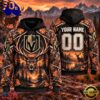 NHL Vegas Golden Knights 2026 Personalized Hunting Camo Design Hoodie, Trending NHL 3D Tee