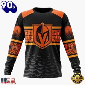 NHL Vegas Golden Knights Halloween Design Personalized Hoodie, T Shirt, Sweatshirt, Trending NHL 3D Tee Nhl Vegas Golden Knights Halloween Design Personalized Hoodie T Shirt Sweatshirt 2