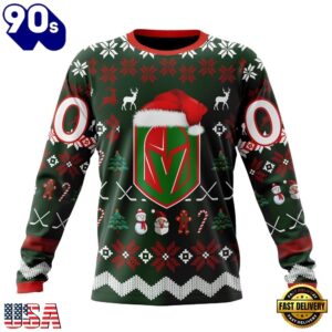 NHL Vegas Golden Knights Hockey Christmas Is Coming 2026 Hoodie, T Shirt , Trending NHL 3D Tee Nhl Vegas Golden Knights Hockey Christmas IS Coming 2026 Hoodie T Shirt 3
