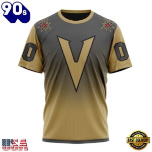 NHL Vegas Golden Knights Special Retro Gradient Design Hoodie, T Shirt, Trending NHL 3D Tee Nhl Vegas Golden Knights Special Retro Gradient Design Hoodie T Shirt 4