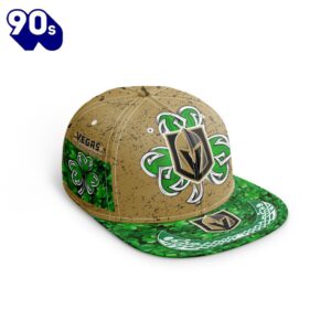 NHL Vegas Golden Knights Special Snapback Design For St.Patrick's Day 1 NHL Vegas Golden Knights Special Snapback Design For St.Patrick's Day