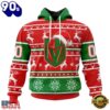 NHL Vegas Golden Knights Specialized Unisex Christmas Is Coming Hoodie, T Shirt , Trending NHL 3D Tee