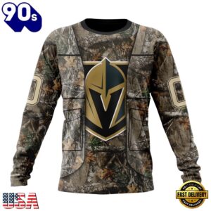 NHL Vegas Golden Knights Specialized Unisex Vest Kits With Realtree Camo Hoodie, T Shirt, Trending NHL 3D Tee Nhl Vegas Golden Knights Specialized Unisex Vest Kits With Realtree Camo Hoodie T Shirt 3