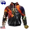 NHL Vegas Golden Knights x Star War Specialized Design Hoodie, T Shirt , Trending NHL 3D Tee