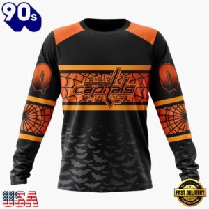 NHL Washington Capitals Halloween Design Personalized Hoodie, T Shirt, Sweatshirt, Trending NHL 3D Tee Nhl Washington Capitals Halloween Design Personalized Hoodie T Shirt Sweatshirt 2