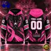 NHL Washington Capitals Pink Fights Breast Cancer 2026 Personalized Hoodie Shirt, Trending NHL 3D Tee