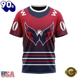 NHL Washington Capitals Special Retro Gradient Design Hoodie, T Shirt, Trending NHL 3D Tee Nhl Washington Capitals Special Retro Gradient Design Hoodie T Shirt 4