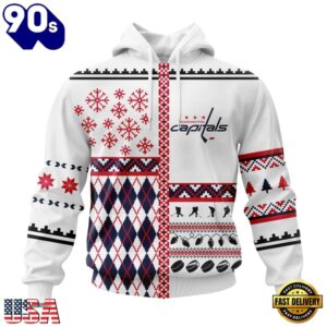 NHL Washington Capitals Specialized Christmas Is Coming New Design Hoodie, T Shirt , Trending NHL 3D Tee Nhl Washington Capitals Specialized Christmas IS Coming New Design Hoodie T Shirt 1