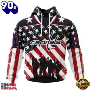 NHL Washington Capitals Specialized Kits For Honor USS Military Hoodie, T Shirt , Trending NHL 3D Tee Nhl Washington Capitals Specialized Kits For Honor Uss Military Hoodie T Shirt 1