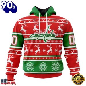 NHL Washington Capitals Specialized Unisex Christmas Is Coming Hoodie, T Shirt , Trending NHL 3D Tee Nhl Washington Capitals Specialized Unisex Christmas IS Coming Hoodie T Shirt 1