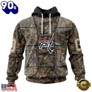 NHL Washington Capitals Specialized Unisex Vest Kits With Realtree Camo Hoodie, T Shirt, Trending NHL 3D Tee Nhl Washington Capitals Specialized Unisex Vest Kits With Realtree Camo Hoodie T Shirt 1