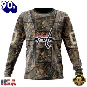 NHL Washington Capitals Specialized Unisex Vest Kits With Realtree Camo Hoodie, T Shirt, Trending NHL 3D Tee Nhl Washington Capitals Specialized Unisex Vest Kits With Realtree Camo Hoodie T Shirt 3