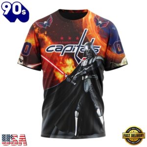 NHL Washington Capitals x Star War Specialized Design Hoodie, T Shirt , Trending NHL 3D Tee Nhl Washington Capitals X Star War Specialized Design Hoodie T Shirt 3