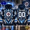 NHL Winnipeg Jets 2026 Honoring Firefighters Personalized Hoodie Shirt, Trending NHL 3D Tee
