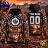 NHL Winnipeg Jets 2026 Personalized Hunting Camo Design Hoodie, Trending NHL 3D Tee