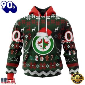 NHL Winnipeg Jets Hockey Christmas Is Coming 2026 Hoodie, T Shirt , Trending NHL 3D Tee Nhl Winnipeg Jets Hockey Christmas IS Coming 2026 Hoodie T Shirt 1