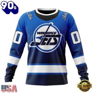 NHL Winnipeg Jets Special Retro Gradient Design Hoodie, T Shirt, Trending NHL 3D Tee Nhl Winnipeg Jets Special Retro Gradient Design Hoodie T Shirt 3
