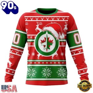 NHL Winnipeg Jets Specialized Unisex Christmas Is Coming Hoodie, T Shirt , Trending NHL 3D Tee Nhl Winnipeg Jets Specialized Unisex Christmas IS Coming Hoodie T Shirt 3