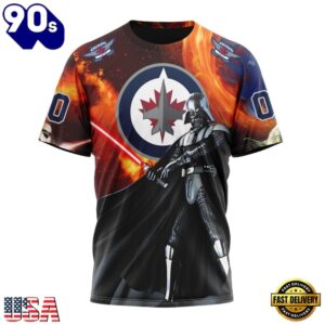 NHL Winnipeg Jets x Star War Specialized Design Hoodie, T Shirt , Trending NHL 3D Tee Nhl Winnipeg Jets X Star War Specialized Design Hoodie T Shirt 3