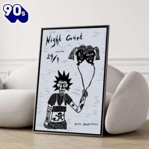 Night Court Jan 24 2026 Groningen NL Poster