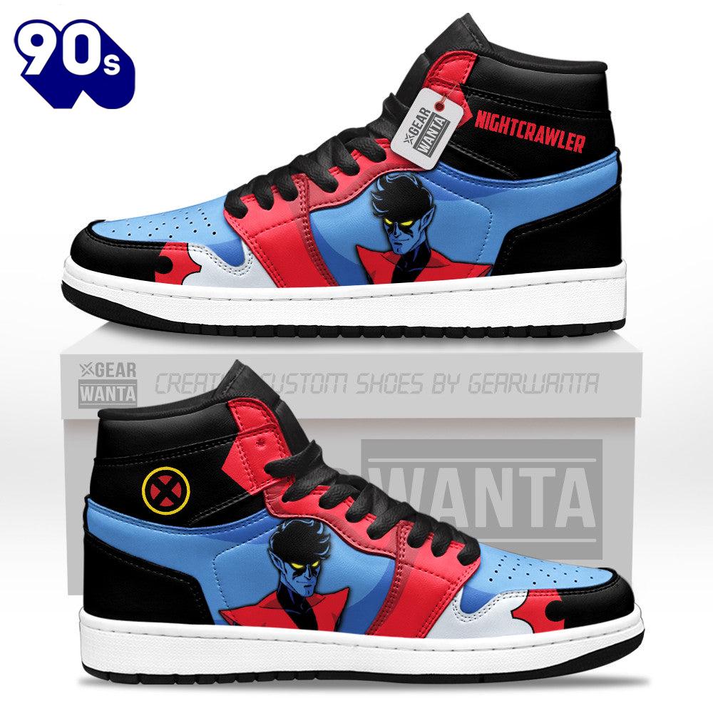 Nightcrawler J1 Sneakers Movies X-Men Custom Shoes Nightcrawler J1 Sneakers Movies X-Men Custom Shoes