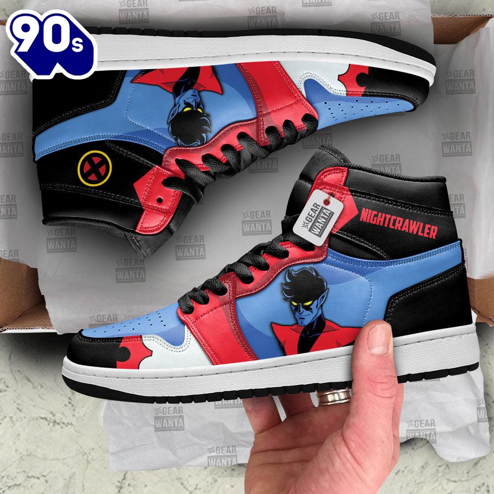 Nightcrawler J1 Sneakers Movies X-Men Custom Shoes Nightcrawler J1 Sneakers Movies X-Men Custom Shoes