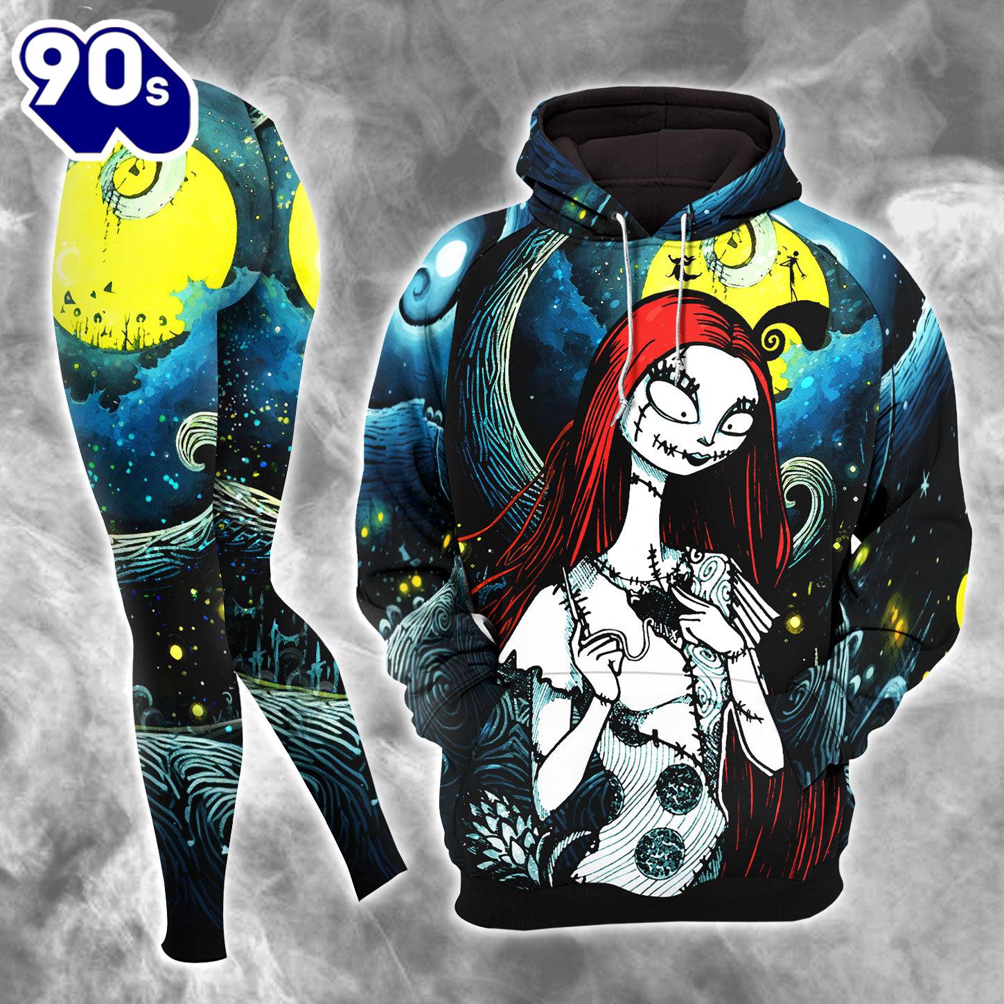 Nightmare Art Theme Combo Hoodie and Leggings Nightmare Art Theme Combo Hoodie and Leggings