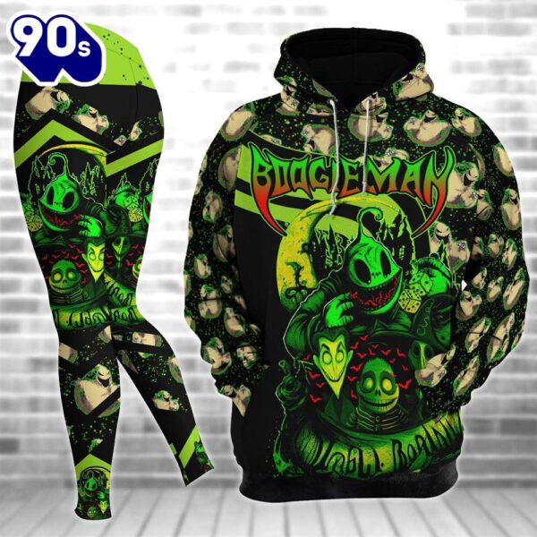 Nightmare Green Oogie Boogie Combo Hoodie And Leggings