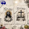 Nirvana Peace Begins at the Cross Jesus 3D Shirt, Viral 3D Music Tee
