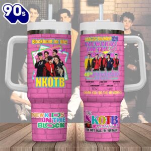 NKOTB 40oz Stanley Tumbler