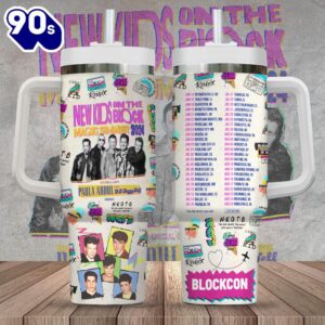 NKOTB 40oz Stanley Tumbler Summer…