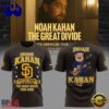 Noah Kahan x San Diego Padres The Great Divide Tour 2026 T Shirt, Sport Trend 3D Shirt