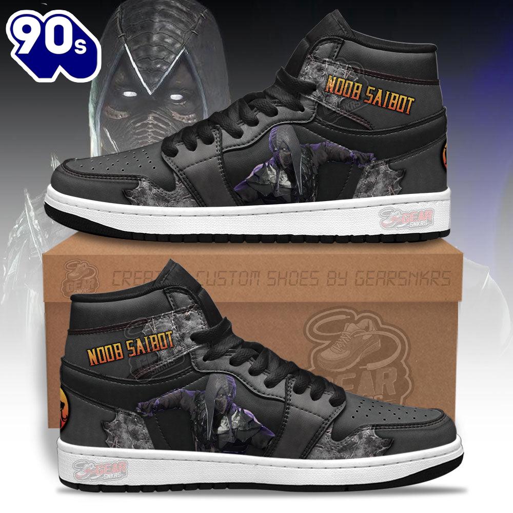 Noob Saibot Mortal Kombat Shoes Custom For Fans Noob Saibot Mortal Kombat Shoes Custom For Fans