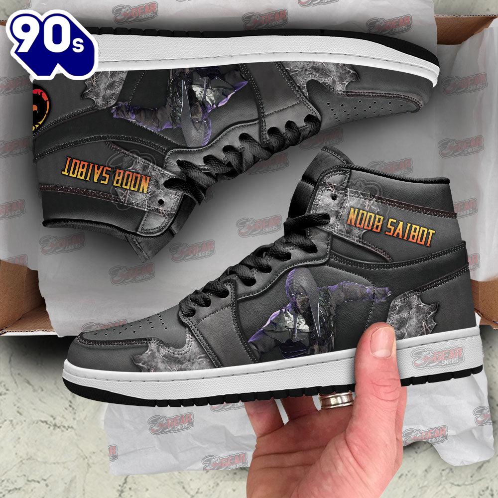 Noob Saibot Mortal Kombat Shoes Custom For Fans Noob Saibot Mortal Kombat Shoes Custom For Fans