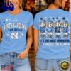 North Carolina Tar Heels 2026 NCAA Autumn Festive Cheer T Shirt , Trending NCAA 3D Tee