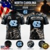 North Carolina Tar Heels x Military Appreciation T Shirt, Sport Trend 3D Shirt
