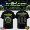 Northlane The Anemoia Tour 2026 T Shirt, Viral 3D Music Tee