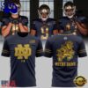Notre Dame Fighting Irish 2026 Shamrock Series Metallic T Shirt, Sport Trend 3D Shirt